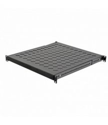 Полиця з чотирма точками кріплення CMS UA-SH4-550B 19" 1U 550 мм чорна