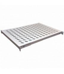 Полиця з чотирма точками кріплення CMS UA-SH4-650G 19" 1U 650 мм сіра