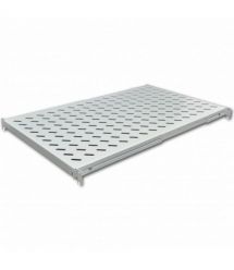 Полиця з чотирма точками кріплення CMS UA-SH4-850G 19" 1U 850 мм сіра