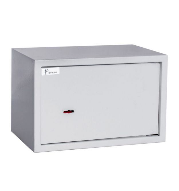 Сейф меблевий Ferocon БС-20КД.7035 з ключовим замком