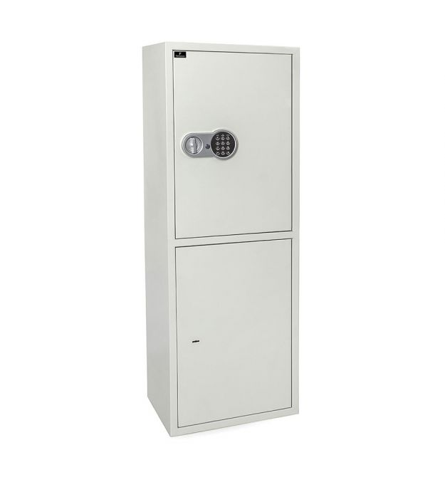 Сейф офісний Ferocon БЛ-127К1Е1.Т1.П2.7035 з електронним і ключовим замком