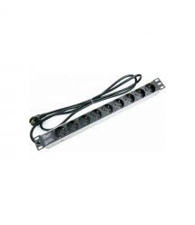 Мережевий фільтр Hypernet SPP9 9 розеток з кабелем 1.8 м 19''