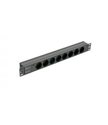 Мережевий фільтр Kingda KD-GER(16)N1008WKPB19A-C14 8 розеток 19"