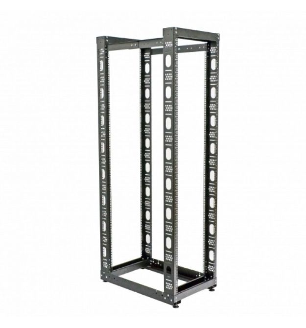 Стійка подвійна CMS UA-OF33-D-BK 33U чорна (без ніг)
