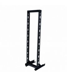 Стійка однорамна CMS UA-OF42-S-BK 42U чорна (без ніг)
