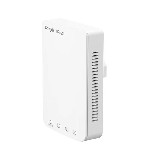 Точка доступу Ruijie Reyee RG-RAP1200(P) дводіапазонна настінна гігабітна з PoE Out