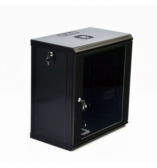 Шафа серверна CMS 12U 600 x 350 x 640 UA-MGSWL1235B для мережевого обладнання