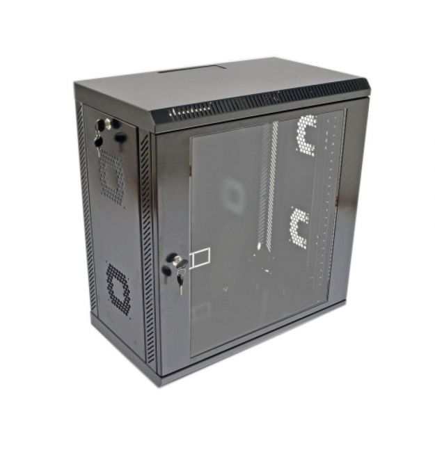 Шафа серверна CMS 12U 600 х 350 х 640 UA-MGSWA1235B для мережевого обладнання