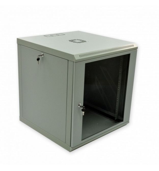 Шафа серверна CMS 12U 600 х 600 х 640 UA-MGSWL126G для мережевого обладнання