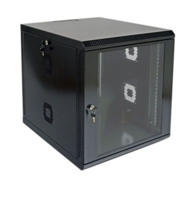 Шафа серверна CMS 12U 600 х 700 х 640 UA-MGSWA127B для мережевого обладнання