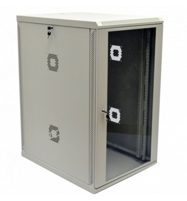 Шафа серверна CMS 21U 600 х 800 х 1040 UA-MGSWA218G для мережевого обладнання