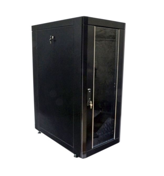 Шафа серверна CMS 24U 610 х 1055 UA-MGSE24610MB посилена для мережевого обладнання