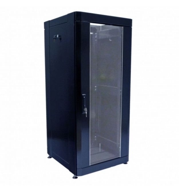 Шафа серверна CMS 24U 610 х 675 UA-MGSE2466MB посилена для мережевого обладнання