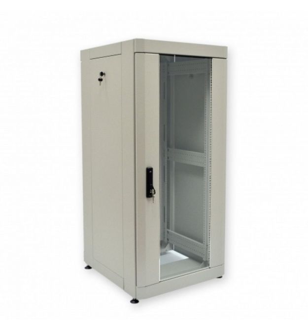 Шафа серверна CMS 24U 610 х 675 UA-MGSE2466MG посилена для мережевого обладнання