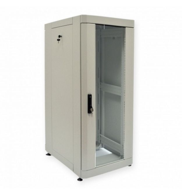 Шафа серверна CMS 28U 610 х 865 UA-MGSE2868MG посилена для мережевого обладнання