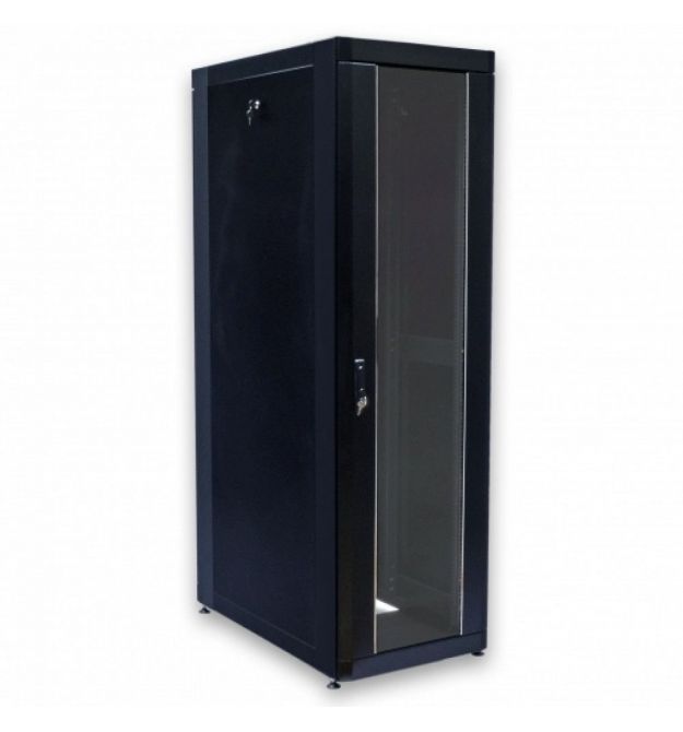 Шафа серверна CMS 42U 610 х 1055 UA-MGSE42610MB посилена для мережевого обладнання