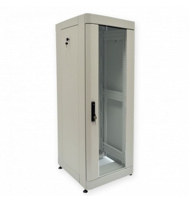 Шафа серверна CMS 42U 610 х 675 UA-MGSE4266MG посилена для мережевого обладнання