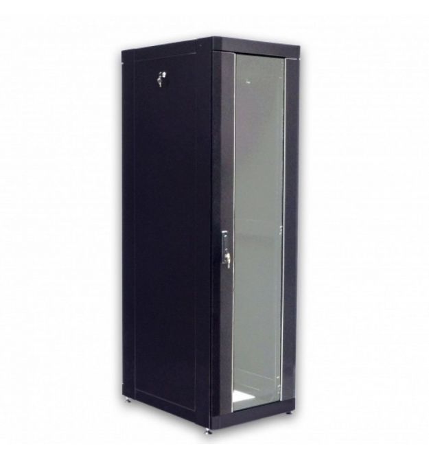 Шафа серверна CMS 42U 610 х 865 UA-MGSE4268MB посилена для мережевого обладнання