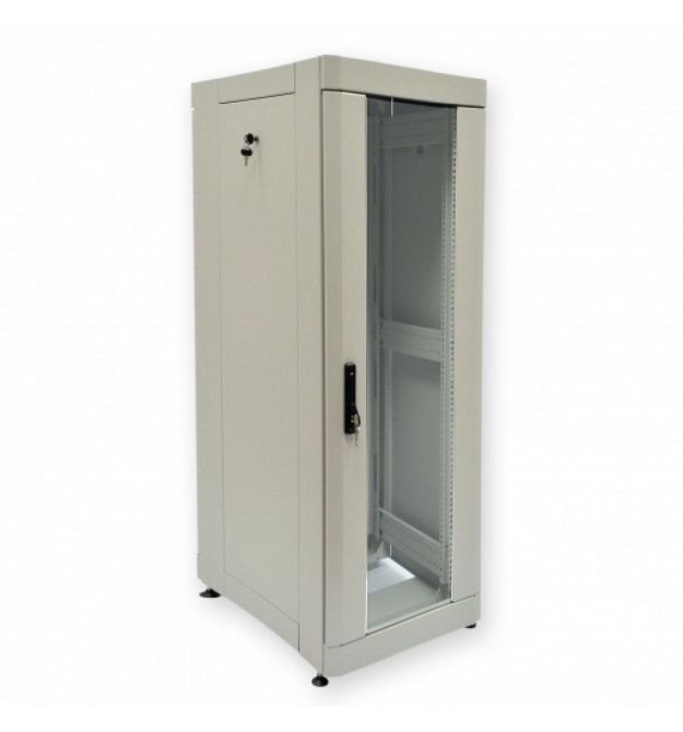 Шафа серверна CMS 42U 610 х 865 UA-MGSE4268MG посилена для мережевого обладнання