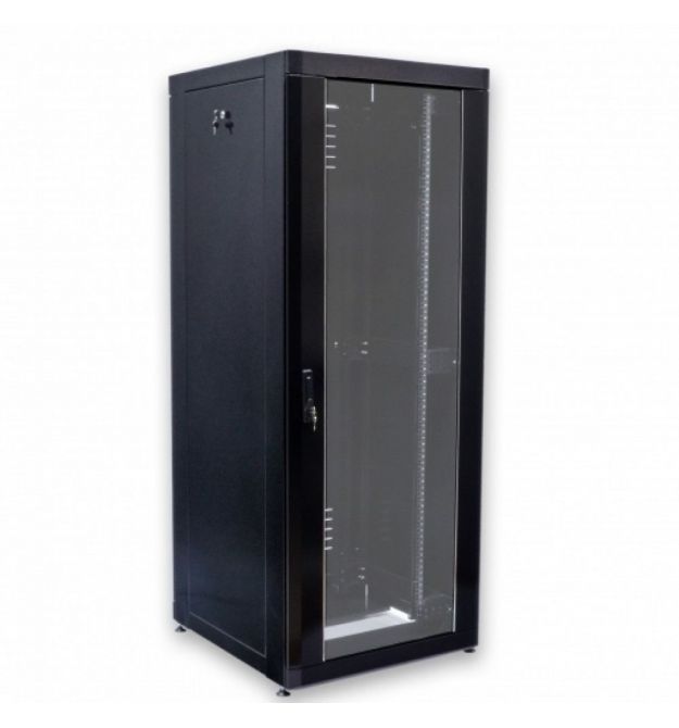 Шафа серверна CMS 45U 800 х 865 UA-MGSE4588MB посилена для мережевого обладнання