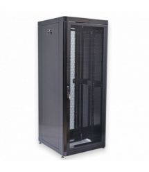 Шафа серверна CMS 45U 800 х 865 UA-MGSE4588MPB посилена з перфорованими дверима для мережевого обладнання