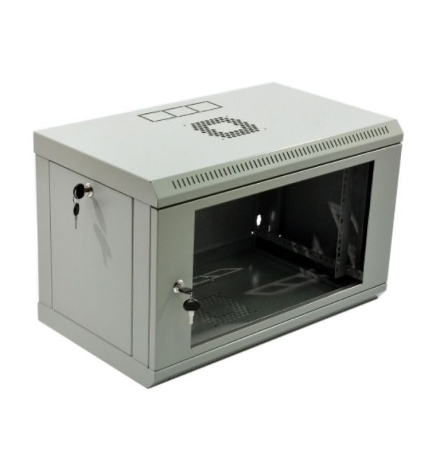 Шафа серверна CMS 6U 600 x 350 x 373 UA-MGSWL635G для мережевого обладнання