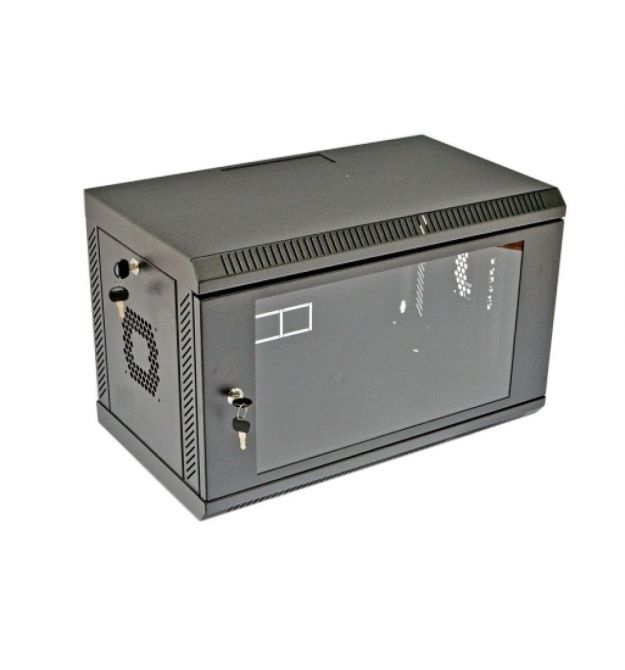 Шафа серверна CMS 6U 600 х 350 х 373 UA-MGSWA635B для мережевого обладнання