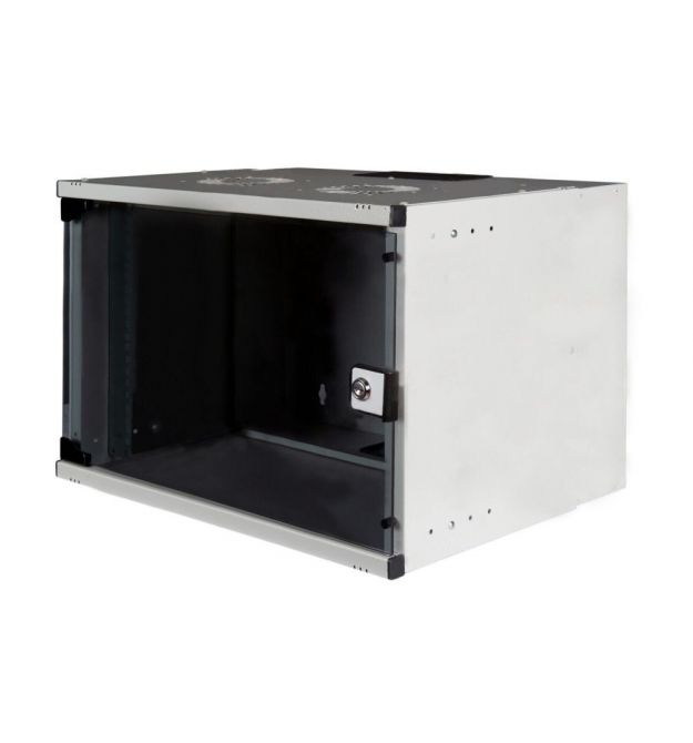 Шафа серверна Hypernet 12U 540 x 400 WMNC-40-12U-SOHO-FLAT для мережевого обладнання