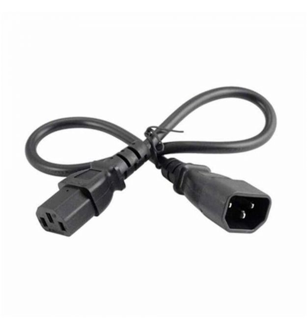 Шнур живлення Kingda С13-C14, 0.3 м, 0.75 мм² (PC6063-0.3m)