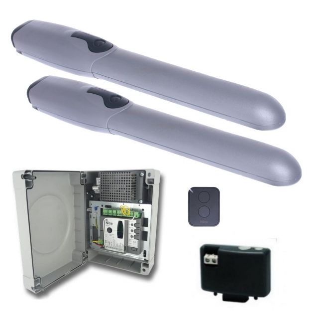 Автоматика для розпашних воріт Nice Wingo 2024 KCE комплект