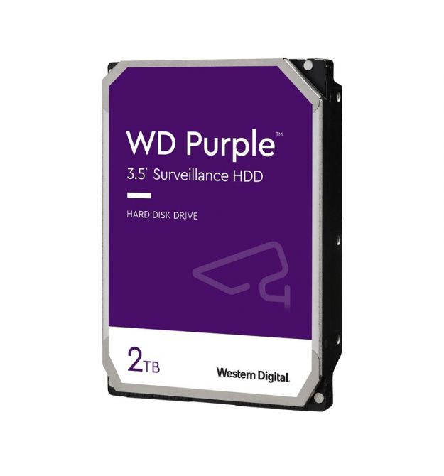 Жорсткий диск 2TB Western Digital Purple WD23PURZ для відеоспостереження