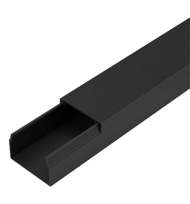 Кабельний канал 220 TM Professional 25x25x2000 мм чорний