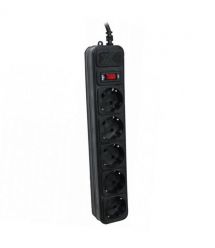 Мережевий фільтр Maxxter SPM5-G-15В, 4.5 м кабель, 5 розеток