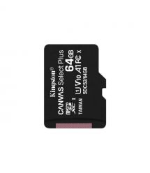 Карта пам'яті Kingston microSDXC 64GB Canvas Select Plus Class 10 UHS-I U1 V10 A1 (SDCS2/64GBSP)