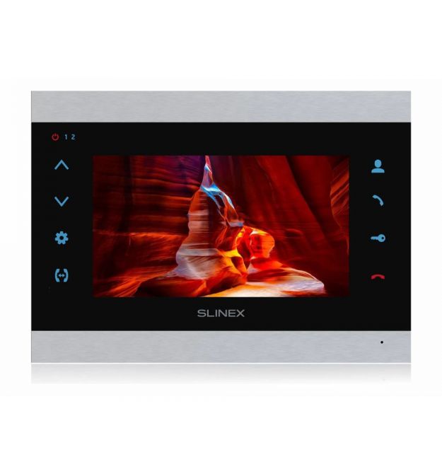 Відеодомофон Slinex SL-07N Cloud (silver+black) з Wi-Fi, детектором руху і записом відео