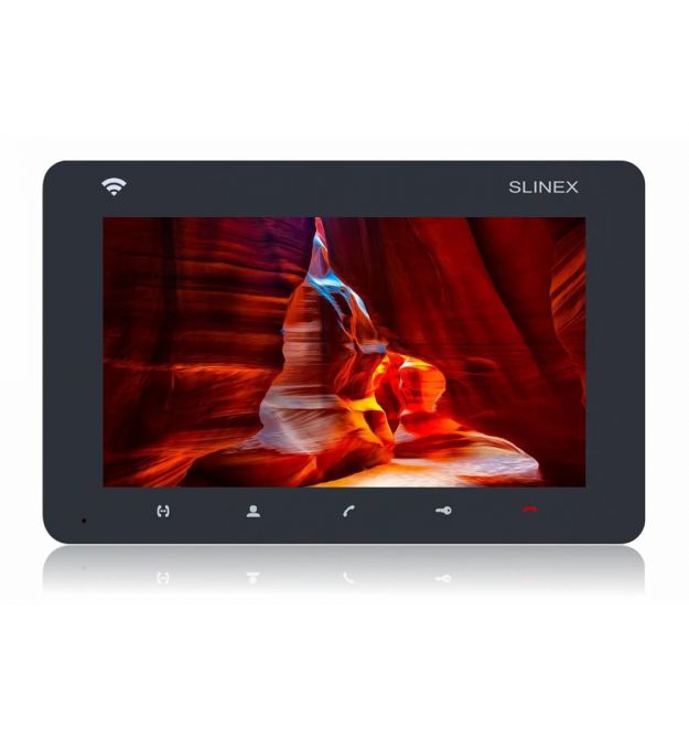 Відеодомофон Slinex SM-07N Cloud (graphite) з Wi-Fi, детектором руху і записом відео