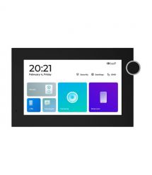 IP-відеодомофон Bas-IP AZ-07LL Linux 7" black з можливістю горизонтального та вертикального монтажу