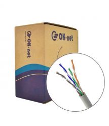 Звита пара OK-Net КПВ-ВП (250) 4*2*0,54 (U/UTP-cat.6) бухта 305м (UTP мідь внутрішній)