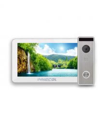 Комплект відеодомофону 7" INNECOL Amelie HD (White) + Tantos Triniti HD
