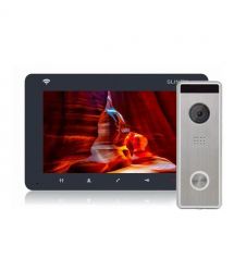 Комплект відеодомофона Slinex SM-07N Cloud (graphite) з Wi-Fi + Tantos Triniti HD
