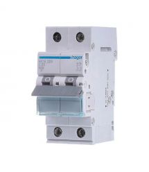 Автоматичний вимикач Hager MCN220 2P 6 кА C-20A 2M