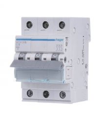 Автоматичний вимикач Hager MCN306 3P 6 кА C-6A 3M