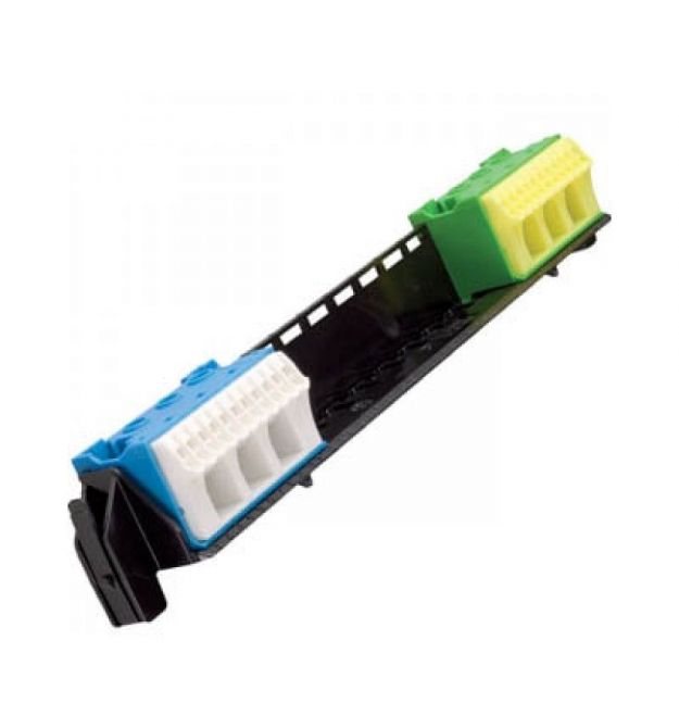 Тримач з клемами Hager VZ461 11*N+11*PE/3*N+3*PE для щитів серії Volta 12 (14) модулів
