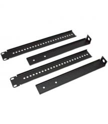 Комплект фіксаторів однорамної стійки до стіни, чорний