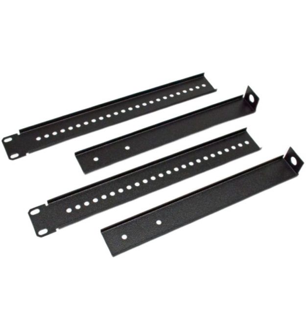 Комплект фіксаторів однорамної стійки до стіни, чорний