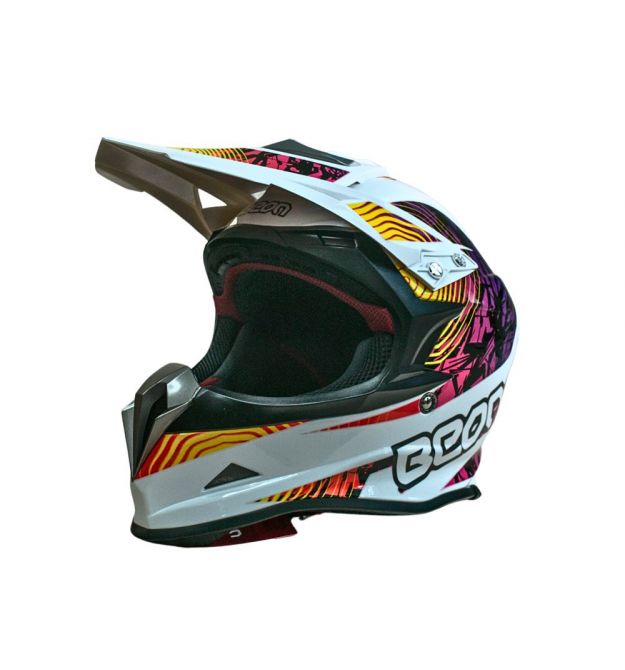 Мотошолом кросовий Beon B-602 SOLID, розмір L