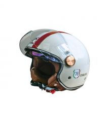 Мотошолом відкритий Beon B-120 IMOLA SHINY CREAM (глянець кремовий), розмір L