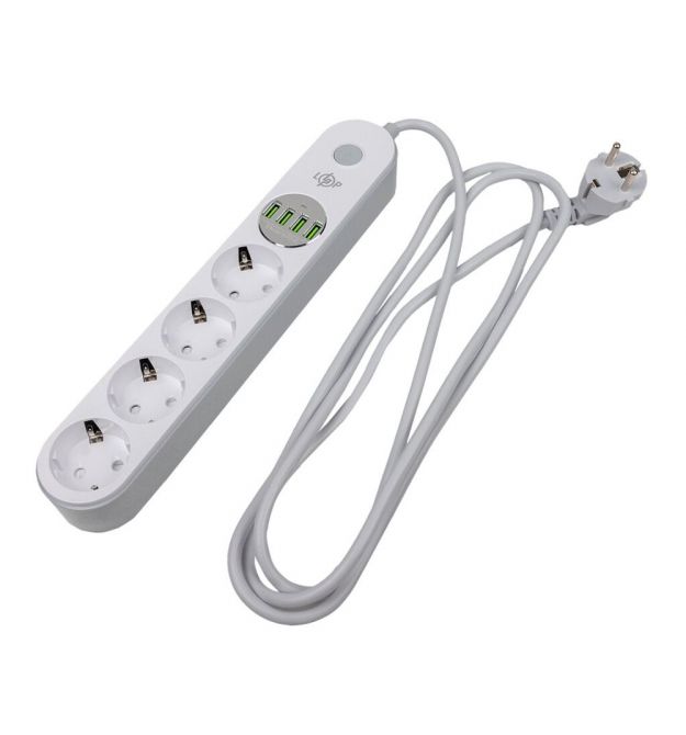 Мережевий фільтр LogicPower F24U4