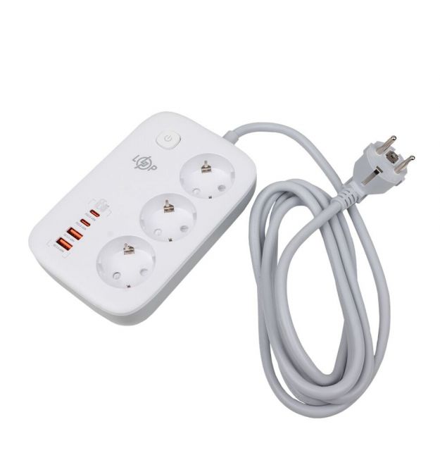 Мережевий фільтр LogicPower F65WG4
