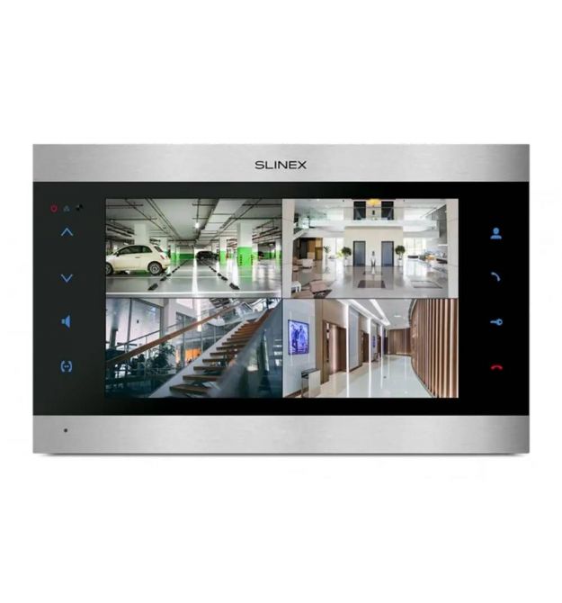Відеодомофон Slinex SL-10N Cloud (silver + black) з Wi-Fi, детектором руху і записом відео